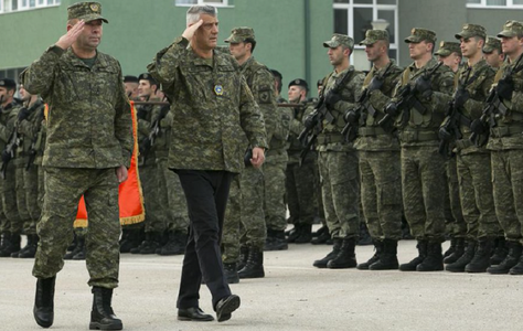 Kosovo se dotează cu o armată pentru a-şi afirma suveranitatea