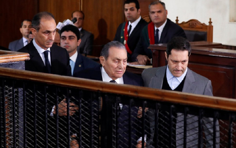 Mubarak cere ”autorizarea” lui el-Sisi să depună mărturie împotriva lui Morsi
