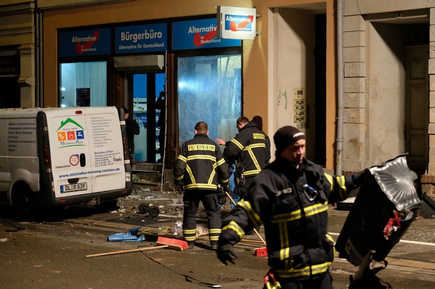 Explozie la sediul Alternativei pentru Germania din Saxonia