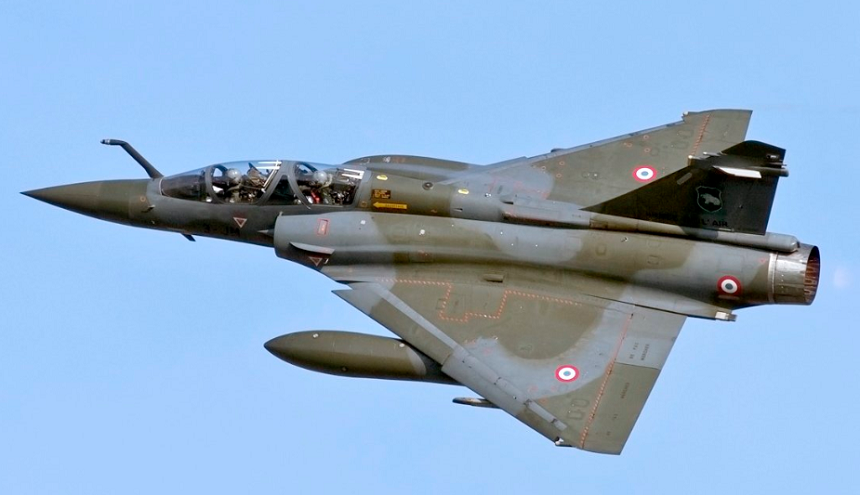 Doi membri ai echipajului unui avion de vânătoare-bombardier de tip Mirage 2000D morţi într-un accident în estul Franţei