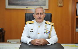 Şeful Statului Major, amiralul Evangelos Apostolakis, noul ministru grec al Apărării 