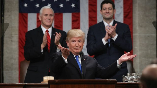 Trump îşi menţine discursul despre starea Uniunii în Congres la 29 ianuarie