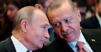 Erdogan, la Moscova, pentru a discuta cu Putin despre Siria