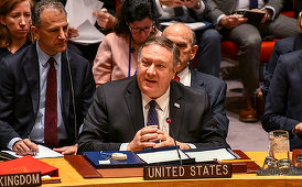 SUA îndeamnă, în Consiliul de Securitate al ONU, la susţinerea lui Juan Guaido; Rusia şi China blochează un proiect american de declaraţie a Consiliului de susţinere a Parlamentului venezuelean