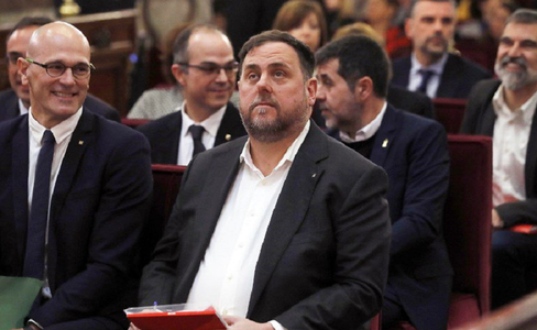 Principalul acuzat în procesul liderilor separatişti catalani refuză să răspundă acuzării