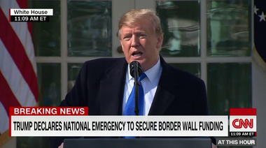 Trump declară ”urgenţa naţională” pentru a-şi construi zidul împotriva imigranţilor la frontiera cu Mexicul