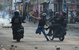 Incident la frontiera dintre Venezuela şi Columbia