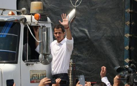 ”Ajutorul umanitar este în drum către Venezuela”, anunţă Guaido