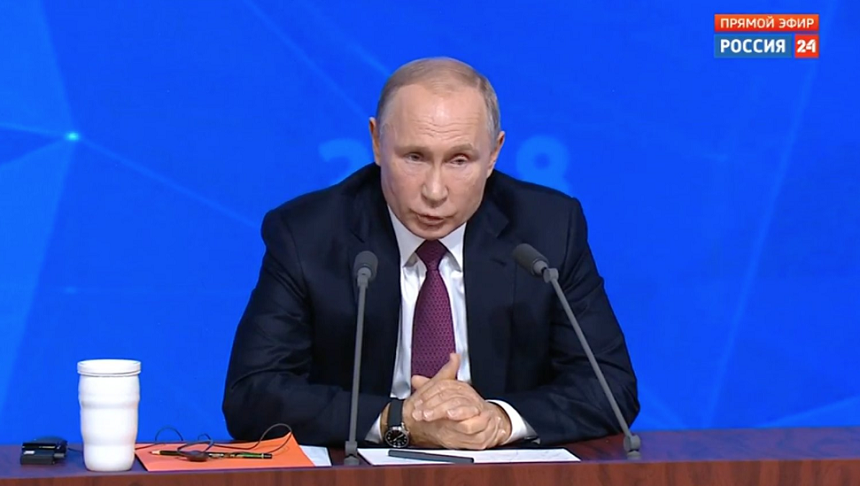Vladimir Putin a semnat retragerea Rusiei din Tratatul INF

