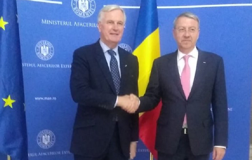 Barnier aşteaptă ”cu răbdare”, la Bucureşti, rezultatul unei serii de voturi-cheie cu privire la Brexit în Parlamentul britanic