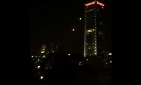 Două rachete trase din Fâşia Gaza către oraşul israelian Tel Aviv