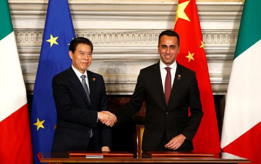 Roma şi Beijingul semnează un protocol al unui acord în vederea intrării Italiei în ”noile drumuri ale mătăsii”, în pofida unor îngrijorări la Washington şi Bruxelles