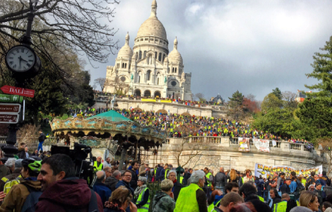 Mobilizare în calm la Paris, tensiuni în provincie în ”actul 19” al ”vestelor galbene”