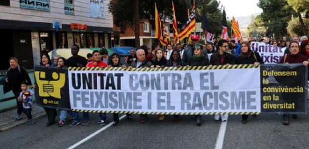 Manifestaţie la Barcelona împotriva partidului de extremă dreaptă Vox