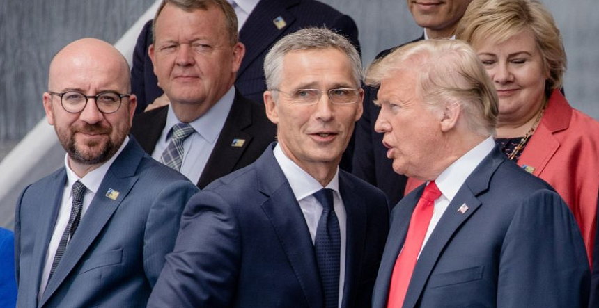 Trump lansează festivităţile marcării a 70 de ani de la înfiinţarea NATO, o Alianţă pe care-i place să o critice