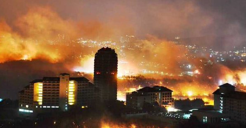 Un mort, 11 răniţi şi mii de persoane evacuate în în urma unui incendiu de vegetaţie în apropierea Zonei Demilitarizate; Seulul decretează starea de catastrofă naturală; armata mobilizează 16.500 de militari şi trimite 32 de elicoptere la intervenţie, alături de 10.000 de pompieri