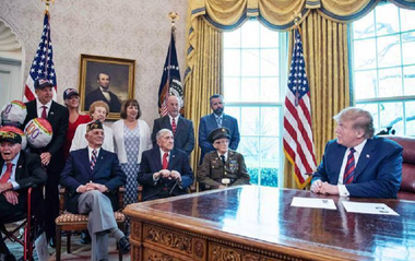 Donald Trump, în Normandia cu ocazia marcării a 75 de ani de la Debarcare
