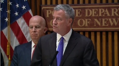 SUA: Primarul New Yorkului, Bill de Blasio, şi-a anunţat candidatura la alegerile prezidenţiale din 2020

