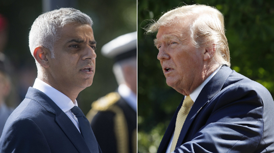 Londra are nevoie de un nou primar, afirmă Trump într-un nou atac la adresa lui Khan