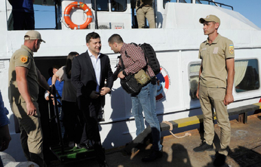 Zelenski, la Mariupol, un port strategic pe linia frontului, la cinci ani de la eliberarea oraşului de separatişti proruşi
