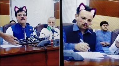 Guvernul pakistanez a activat din greşeală ”cat filter” în timpul unei transmisiuni live pe Facebook


