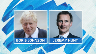 Jeremy Hunt urmează să-l înfrunte pe Boris Johnson în cursa la succesiunea Theresei May