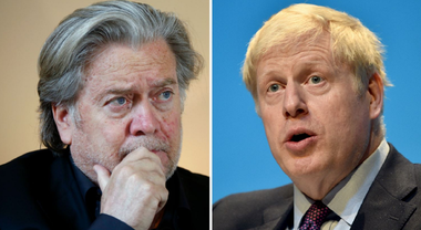 Boris Johnson ar fi fost consiliat de către Steve Bannon, dezvăluie presa britanică