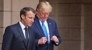 Trump discută cu Macron despre programul nuclear iranian