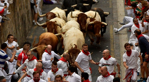 Un britanic şi un american, răniţi la corida de la Pamplona