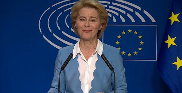 Ursula von der Leyen trece un test cu un rezultat incert în Parlamentul European şi nu-i convinge pe Verzi, care anunţă că votează împotriva ei; socialiştii îşi anunţă decizia săptămâna viitoare