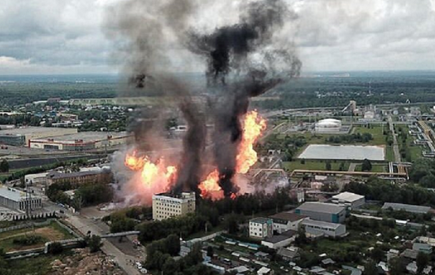 Cel puţin şase răniţi la periferia Moscovei, într-un incendiu uriaş la o centrală termică cu gaze naturale