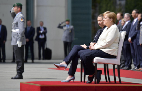 ”Cenzură” în CDU pe tema crizelor de tremurat ale lui Merkel