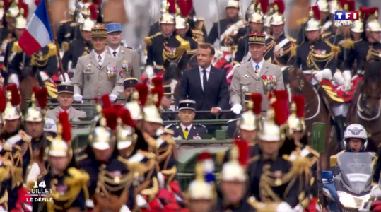 Macron prezidează o defilare de Ziua Naţională a Franţei sub semnul cooperării militare europene