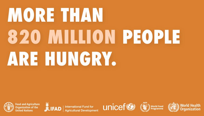 Foametea în creştere continuă în lume, deplânge ONU în raportul pe 2018