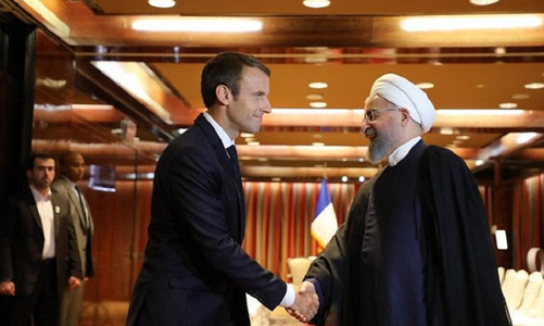 Rohani îl îndeamnă pe Macron la o intensificare a eforturilor în vederea salvării Acordului de la Viena