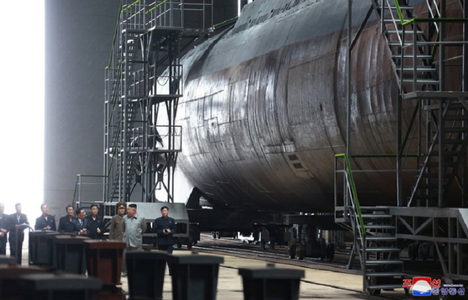 Kim Jong Un inspectează un submarin, în contextul impasului ”denuclearizării” cu SUA
