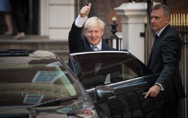 Johnson se instalează la numărul 10 pe Downing Street