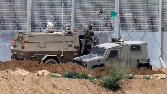 Palestinian ucis în sudul Fâşiei Gaza după ce răneşte trei militari israelieni