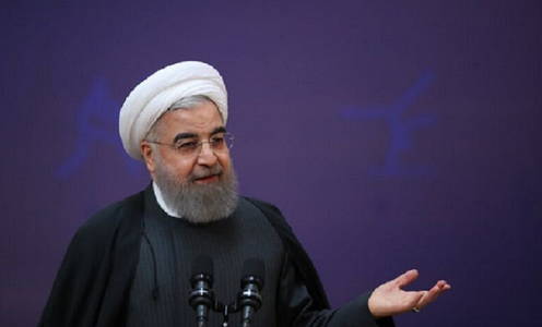Sancţiunile americane impuse şefului diplomaţiei iraniene sunt un semn al ”fricii” şi ”neputinţei” Washingtonului, denunţă Rohani