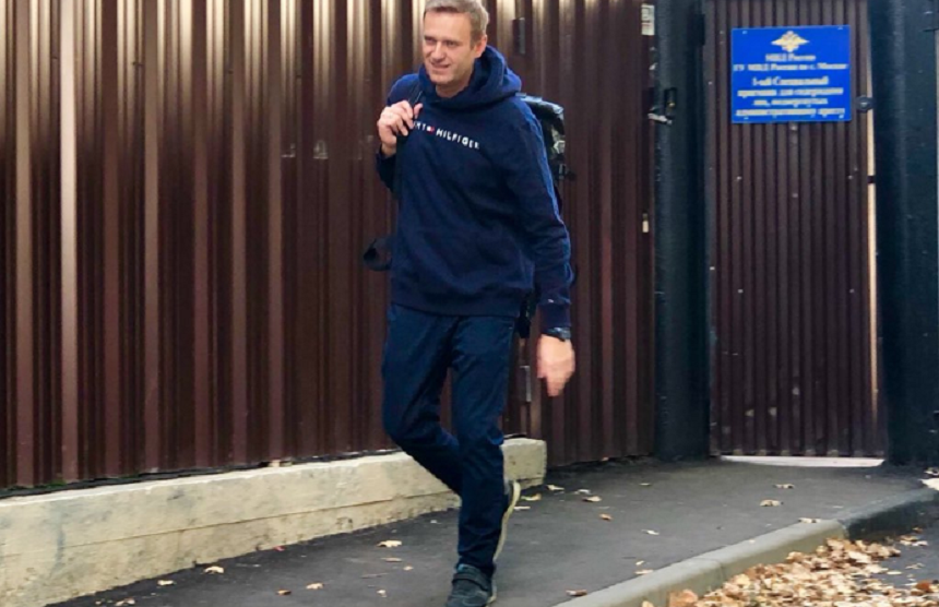 Opozantul rus Aleksei Navalnîi, eliberat după 30 de zile de detenţie