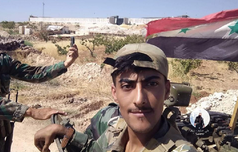 Post militar turc de observaţie din nord-vestul Siriei, la Morek, încercuit de forţele lui al-Assad 