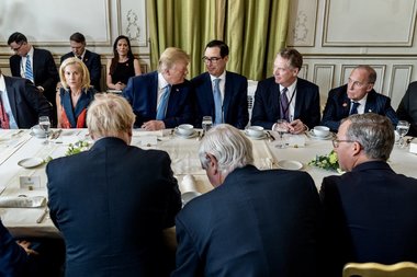 Donald Trump s-a întâlnit cu Boris Johnson cu ocazia summit-ului de la Biarritz