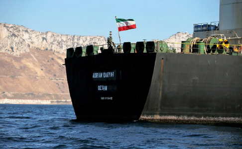 SUA dispun de informaţii care arată că petrolierul iranian Adrian Darya 1 se îndreaptă spre Siria, susţine Pompeo