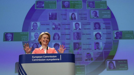 Domeniile mediului şi digital, capete de afiş ale noii Comisii von der Leyen