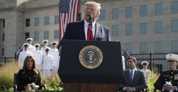 Trump promite la Pentagon, la marcarea a 18 ani de la atentatele de la 11 septembrie, să intensifice lupta împotriva talibanilor în Afganistan