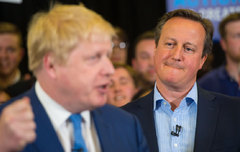 Boris Johnson ”credea că Brexitul avea să piardă”, dezvăluie David Cameron