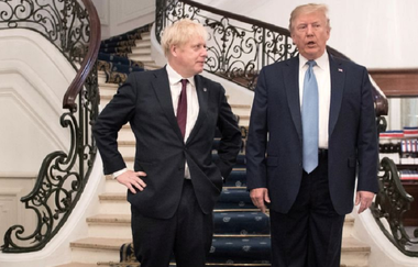 Johnson şi Trump evocă un ”răspuns diplomatic unit” în urma atacului vizând instalaţii petroliere în Arabia Saudită