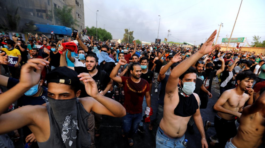 Manifestaţiile din Irak s-au soldat cu moartea a 73 de persoane şi rănirea altor 3.000