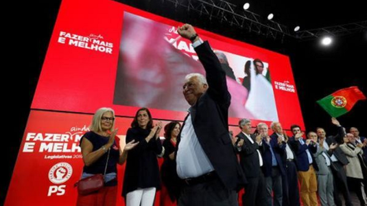 Socialistul Antonio Costa îşi consolidează puternic poziţia în urma alegerilor legislative