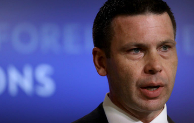 Secretarul interimar american al Securităţii Interne Kevin McAleenan, împiedicat de manifestanţi anti-Trump să susţină un discurs la Universitatea din Georgetown